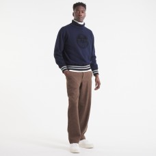 Edmonton Oilers Todd Snyder by Fanatics Navy Relaxed Canadian Fleece Turtleneck