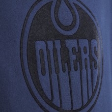 Edmonton Oilers Todd Snyder by Fanatics Navy Relaxed Canadian Fleece Turtleneck