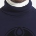 Edmonton Oilers Todd Snyder by Fanatics Navy Relaxed Canadian Fleece Turtleneck
