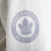 Toronto Maple Leafs Todd Snyder by Fanatics Heather Gray Relaxed Canadian Fleece Turtleneck