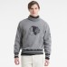 Chicago Blackhawks Todd Snyder by Fanatics Dark Heather Gray Relaxed Canadian Fleece Turtleneck