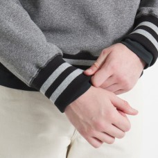 Chicago Blackhawks Todd Snyder by Fanatics Dark Heather Gray Relaxed Canadian Fleece Turtleneck