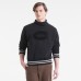 Montreal Canadiens Todd Snyder by Fanatics Black Relaxed Canadian Fleece Turtleneck