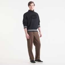 Montreal Canadiens Todd Snyder by Fanatics Black Relaxed Canadian Fleece Turtleneck