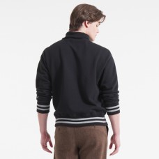 Montreal Canadiens Todd Snyder by Fanatics Black Relaxed Canadian Fleece Turtleneck