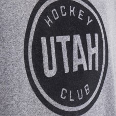 Utah Hockey Club Todd Snyder by Fanatics Dark Heather Gray Relaxed Canadian Fleece Turtleneck