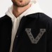 Vancouver Canucks Todd Snyder Black Cashmere Full-Snap Coaches Jacket