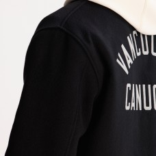 Vancouver Canucks Todd Snyder Black Cashmere Full-Snap Coaches Jacket