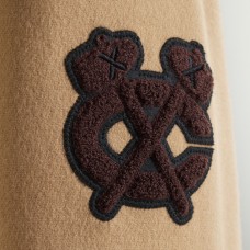 Chicago Blackhawks Todd Snyder Oatmeal Cashmere Full-Snap Coaches Jacket