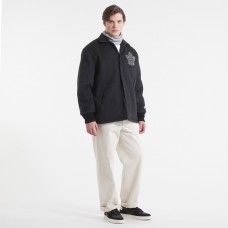 Toronto Maple Leafs Todd Snyder Heather Black Cashmere Full-Snap Coaches Jacket