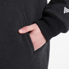 Toronto Maple Leafs Todd Snyder Heather Black Cashmere Full-Snap Coaches Jacket