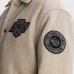 Los Angeles Kings Todd Snyder Dark Heather Gray Cashmere Full-Snap Coaches Jacket