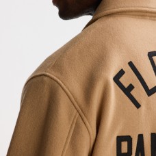 Florida Panthers Todd Snyder Oatmeal Cashmere Full-Snap Coaches Jacket