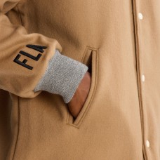 Florida Panthers Todd Snyder Oatmeal Cashmere Full-Snap Coaches Jacket