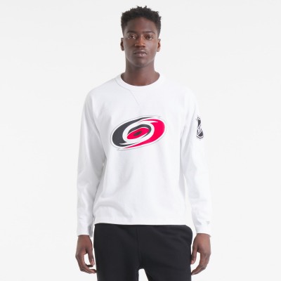 Carolina Hurricanes Todd Snyder by Fanatics White Heavyweight Football Jersey