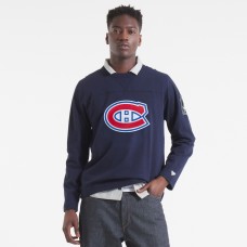 Montreal Canadiens Todd Snyder by Fanatics Navy Heavyweight Football Jersey