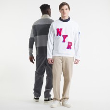 New York Rangers Todd Snyder by Fanatics White Heavyweight Football Jersey New York Rangers Todd Snyder by Fanatics White Heavyweight Football Jersey