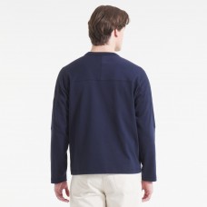 Edmonton Oilers Todd Snyder by Fanatics Navy Heavyweight Football Jersey