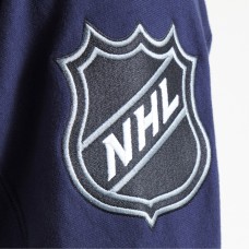 Edmonton Oilers Todd Snyder by Fanatics Navy Heavyweight Football Jersey