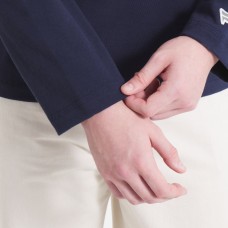 Edmonton Oilers Todd Snyder by Fanatics Navy Heavyweight Football Jersey