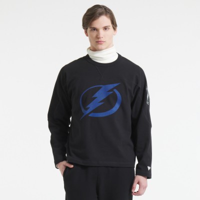 Tampa Bay Lightning Todd Snyder by Fanatics Black Heavyweight Football Jersey