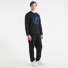 Tampa Bay Lightning Todd Snyder by Fanatics Black Heavyweight Football Jersey