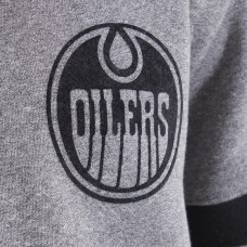 Edmonton Oilers Todd Snyder by Fanatics Dark Heather Gray Full-Zip Fleece
