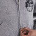 Edmonton Oilers Todd Snyder by Fanatics Dark Heather Gray Full-Zip Fleece