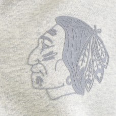 Chicago Blackhawks Todd Snyder by Fanatics Heather Gray Full-Zip Fleece