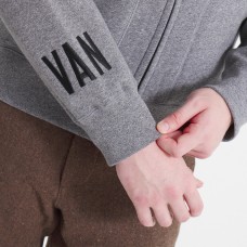 Vancouver Canucks Todd Snyder by Fanatics Dark Heather Gray Full-Zip Fleece