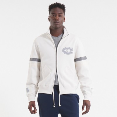 Montreal Canadiens Todd Snyder by Fanatics White Full-Zip Fleece