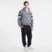 Los Angeles Kings Todd Snyder by Fanatics Dark Heather Gray Full-Zip Fleece