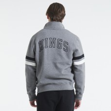 Los Angeles Kings Todd Snyder by Fanatics Dark Heather Gray Full-Zip Fleece