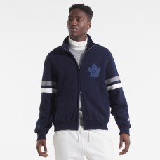 Toronto Maple Leafs Todd Snyder by Fanatics Navy Full-Zip Fleece
