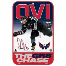 Washington Capitals Alexander Ovechkin WinCraft The GR8 Chase 11 x 17 Indoor/Outdoor Sign
