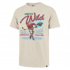 Футболка Minnesota Wild 47 Natural Hockey Player Golden Age Scrum