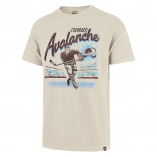 Футболка Colorado Avalanche 47 Natural Hockey Player Golden Age Scrum