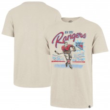 New York Rangers 47 Natural Hockey Player Golden Age Scrum T-Shirt New York Rangers 47 Natural Hockey Player Golden Age Scrum T-Shirt