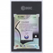 Ukko-Pekka Luukkonen Buffalo Sabres Autographed 2021-22 Upper Deck Allure Golden Treasures #122 #1/1 SGC Authenticated 8.5 Rookie Card