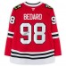 Игровая джерси Connor Bedard Chicago Blackhawks Autographed Fanatics Authentic Red Fanatics Premium
