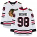 Игровая джерси Connor Bedard Chicago Blackhawks Autographed Fanatics Authentic White Fanatics Premium