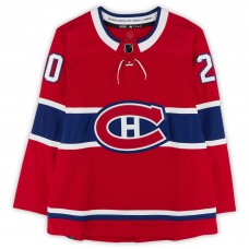 Juraj Slafkovsky Montreal Canadiens Autographed Fanatics Authentic Red adidas Authentic Jersey with 1st NHL HT 4-9-24 Inscription - Limited Edition of 25