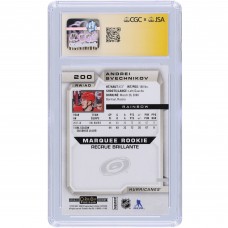 Andrei Svechnikov Carolina Hurricanes Autographed 2018-19 Upper Deck O-Pee-Chee Platinum Rainbow #200 CGC Fanatics Witnessed Authenticated 10/10 Rookie Card