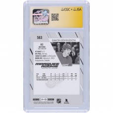 Simon Edvinsson Detroit Red Wings Autographed 2023-24 Upper Deck O-Pee-Chee #563 CGC Fanatics Witnessed Authenticated Auto 10 Rookie Card Simon Edvinsson Detroit Red Wings Autographed 2023-24 Upper Deck O-Pee-Chee #563 CGC Fanatics Witnessed Authenticated Auto 10 Rookie Card
