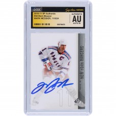 Mark Messier New York Rangers Autographed 2010-11 Upper Deck SP Authentic #58 CGC Fanatics Witnessed Authenticated Auto 10 Card Mark Messier New York Rangers Autographed 2010-11 Upper Deck SP Authentic #58 CGC Fanatics Witnessed Authenticated Auto 10 Card