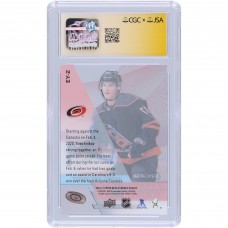 Andrei Svechnikov Carolina Hurricanes Autographed 2020-21 Upper Deck Synergy Exceptional Young Stars #EY-2 #/749 CGC Fanatics Witnessed Authenticated 9/10 Card