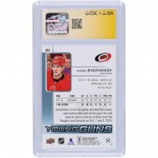 Andrei Svechnikov Carolina Hurricanes Autographed 2018-19 Upper Deck Series 2 Young Guns #451 CGC Fanatics Witnessed Authenticated Auto 10 Rookie Card