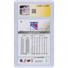 Mark Messier New York Rangers Autographed 2010-11 Upper Deck SP Authentic #58 CGC Fanatics Witnessed Authenticated Auto 10 Card with HOF 2007 Inscription Mark Messier New York Rangers Autographed 2010-11 Upper Deck SP Authentic #58 CGC Fanatics Witnessed Authenticated Auto 10 Card with HOF 2007 Inscription