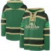 New York Islanders 47 Kelly Green St. Patricks Day McLucky Superior Lacer Pullover Hoodie
