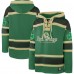 Detroit Red Wings 47 Kelly Green St. Patricks Day McLucky Superior Lacer Pullover Hoodie